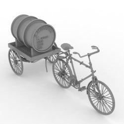 画像8: HDMODELS[HDM32004]1/32　Regia Aeronautica field workshop bicycle and cart