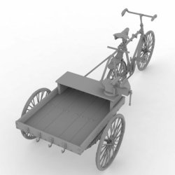 画像9: HDMODELS[HDM32004]1/32　Regia Aeronautica field workshop bicycle and cart