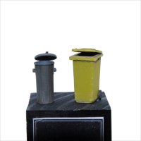 HDMODELS[HDM35014]1/35 ジオラマアクセサリー 現用 ゴミバケツ(2個入)