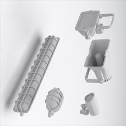 画像2: HDMODELS[HDM35021]1/35 ジオラマアクセサリー 現用 リモート監視システムセット