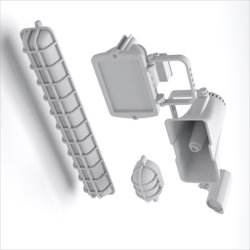 画像3: HDMODELS[HDM35021]1/35 ジオラマアクセサリー 現用 リモート監視システムセット