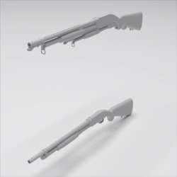 画像3: HDMODELS[HDM35032]1/35　winchester  M1912 trench gun