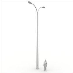 画像3: HDMODELS[HDM35037]1/35　Modern twin street light pole