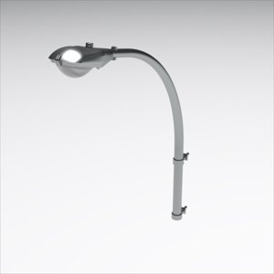 画像1: HDMODELS[HDM35038]1/35　Modern wall street light pole (1)
