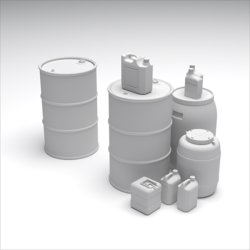 画像2: HDMODELS[HDM35040]1/35　Modern fuel and plastic tank