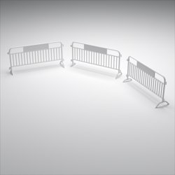画像2: HDMODELS[HDM35046]1/35　Metal barrier (3pcs)