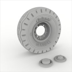 画像4: HDMODELS[HDM35057]1/35　Scammell Pioneer tires civil pattern (4pcs)