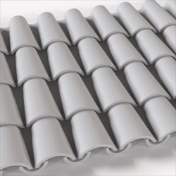 画像1: HDMODELS[HDM35058]1/35　Roof  tile "coppi" (200pcs)