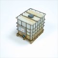 HDMODELS[HDM35065]1/35 ジオラマアクセサリー 現用 IBCタンク 1000リットル