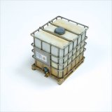 HDMODELS[HDM35065]1/35 ジオラマアクセサリー 現用 IBCタンク 1000リットル