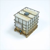 HDMODELS[HDM35065]1/35 ジオラマアクセサリー 現用 IBCタンク 1000リットル
