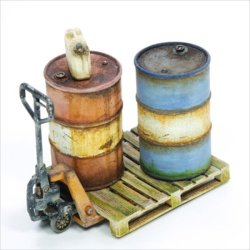画像3: HDMODELS[HDM35077]1/35　transpallet&loads type 1