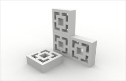 画像1: HDMODELS[HDM35088]1/35　balcony concrete blocks type 3