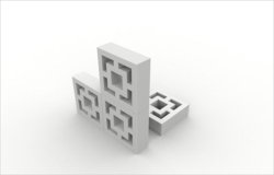 画像3: HDMODELS[HDM35088]1/35　balcony concrete blocks type 3