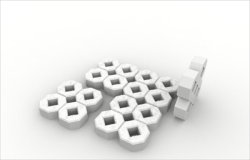 画像2: HDMODELS[HDM35089]1/35　concrete floor bricks type 1