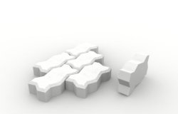 画像2: HDMODELS[HDM35090]1/35　concrete floor bricks type 2