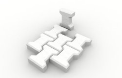 画像1: HDMODELS[HDM35091]1/35　concrete floor bricks type 3