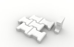 画像2: HDMODELS[HDM35091]1/35　concrete floor bricks type 3