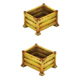 HDMODELS[HDM35093]1/35　metal box pallet steel sides (2pcs)