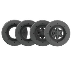 画像1: HDMODELS[HDM35105]1/35　Italian 3Ro "Celerflex" Wheels
