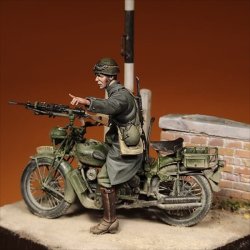画像7: HDMODELS[HDM35120]1/35 WWII イタリア モトグッツィ アルチェ500 オートバイ兵付