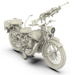 画像1: HDMODELS[HDM35122]1/35 R.E.MOTO Guzzi Alce 500