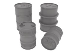 画像1: HDMODELS[HDM35146]1/35　luftwaffe fuel drums
