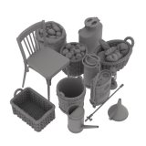 HDMODELS[HDM35164]1/35 WWII ジオラマアクセサリー イタリア農家アクセサリーセット Vol.1