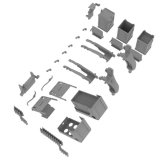 HDMODELS[HDM35215]1/35　"Gooseneck" pintle assembly (early/late)