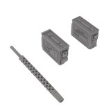 HDMODELS[HDM35226]1/35 M1919A4 early barrels with M1 ammo boxes
