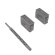 画像2: HDMODELS[HDM35226]1/35 M1919A4 early barrels with M1 ammo boxes (2)