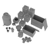 プラモデル 1/35 WWII 潜り込み アメリカ M2トレッドウェイ 鉄製