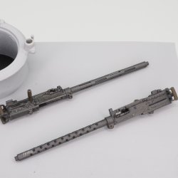 画像1: HDMODELS[HDM35284]1/35 WWII アメリカ AN/M2重機関銃 初期型/後期型クーリングジャケット付
