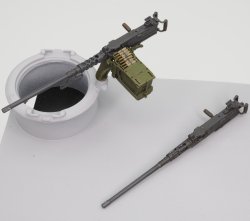 画像2: HDMODELS[HDM35286]1/35 WWII アメリカ M2重機関銃 初期型ピントル(M10駆逐戦車用)