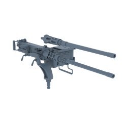画像3: HDMODELS[HDM35286]1/35 WWII アメリカ M2重機関銃 初期型ピントル(M10駆逐戦車用)