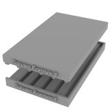 HDMODELS[HDMT003]Template Corrugate Panels Square Former 1