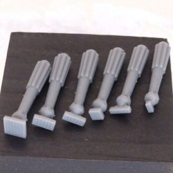 画像1: HDMODELS[HDMT006]1/35 WWII ドイツ ツィンメリット・コーティングツール ワッフルパターン