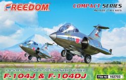 画像1: フリーダムモデルキット[FRE162703]コンパクトシリーズ：F-104J & F-104DJ