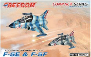 画像1: フリーダムモデルキット[FRE162707]コンパクトシリーズ：F-5E & F-5F米海軍 VFC－111 (1)