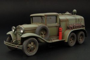 画像1: Hauler[HLS48004]1/48WWII露 BZ-38 燃料給油車フルキット(GAZ-AAAベース) (1)