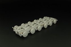 画像2: Hauler[HLS48016]1/48WWII独 クレマイヤー80トントレーラー フルキット