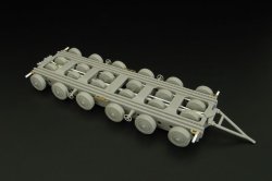 画像3: Hauler[HLS48016]1/48WWII独 クレマイヤー80トントレーラー フルキット