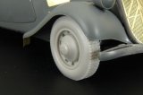 Hauler[HLU35020]1/35WWII仏/独シトロエン　11CV ホイールセット(タミヤ用)
