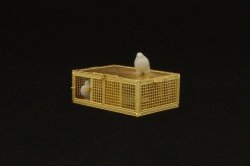 画像2: Hauler[HLU35031]1/35WWII米 軍用伝書鳩とケージ