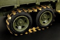 Hauler[HLU35045]1/35WWII露 GAZ-AAAトラック/BA-10 雪原/泥濘地用履帯セット(ズベズダ・イースタンエクスプレス/トコ用)
