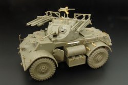 画像1: Hauler[HLU35056]1/35WWII英 スタッグハウンドMk.I 60ポンドロケット付きエッチングセット(ブロンコ用)