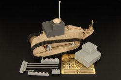 画像1: Hauler[HLU35071]1/35WWII仏 FT-17 指揮戦車改造セット(モンモデル用)