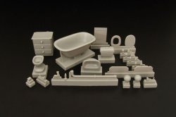画像2: Hauler[HLU35077]1/35浴場セット