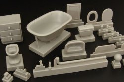 画像3: Hauler[HLU35077]1/35浴場セット