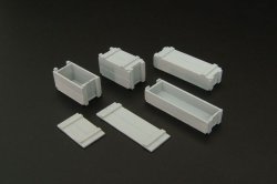 画像1: Hauler[HLU35082]1/35WWII米 75mm弾薬箱セット